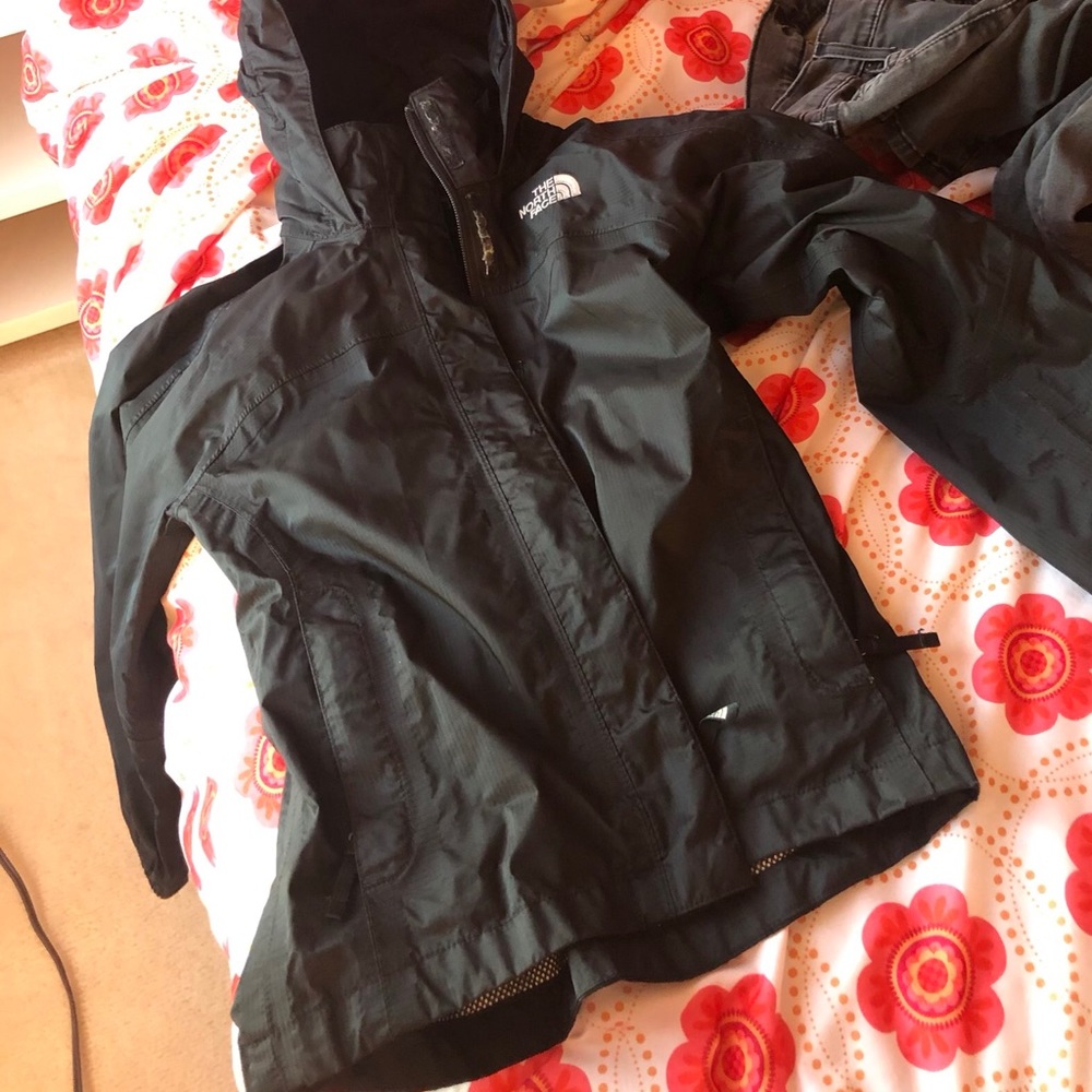 North face rain jacket